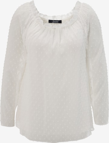 Aniston SELECTED Bluse in Weiß: Vorderseite