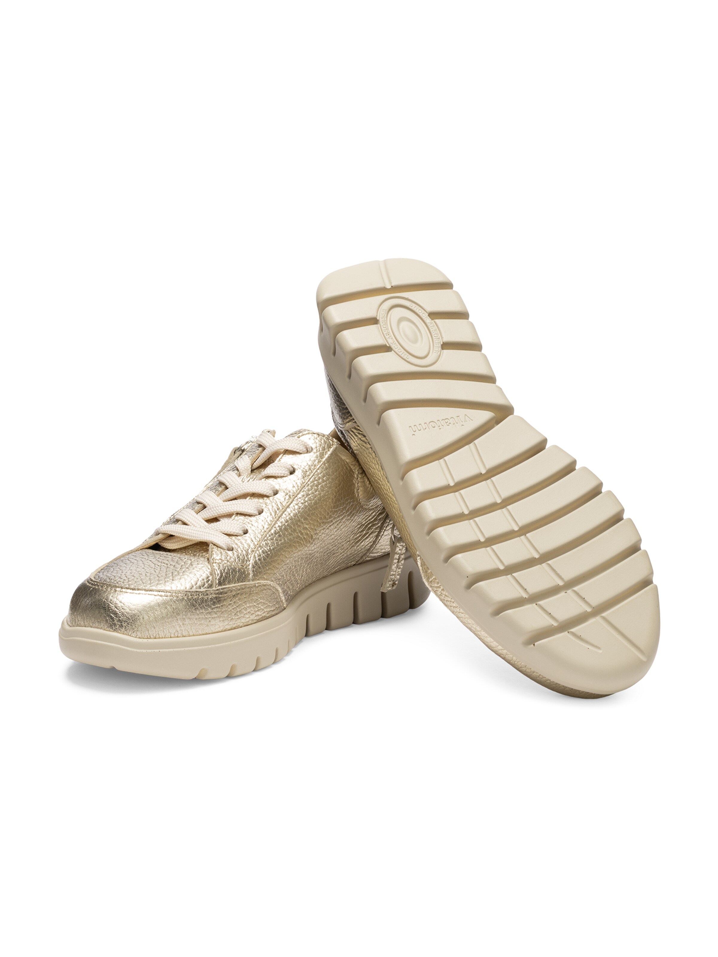 Sneaker bassa di VITAFORM in oro
