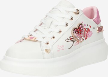 Sneaker bassa 'HEARTSTEP' di ALDO in bianco: frontale