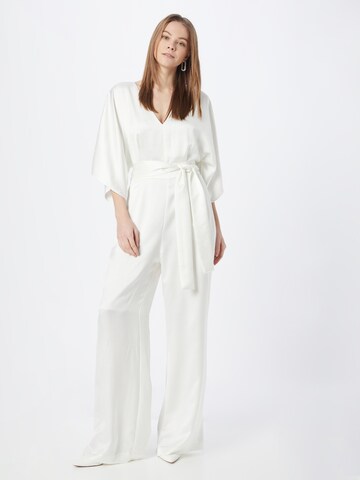 HUGO - Jumpsuit 'Kalaisa' en blanco: frente