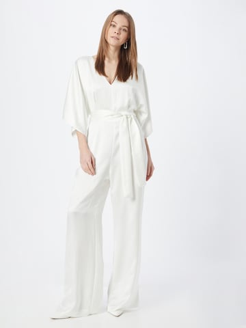 HUGO Red Jumpsuit 'Kalaisa' in White: front