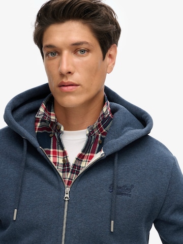 Giacca di felpa 'Essential' di Superdry & Co in blu