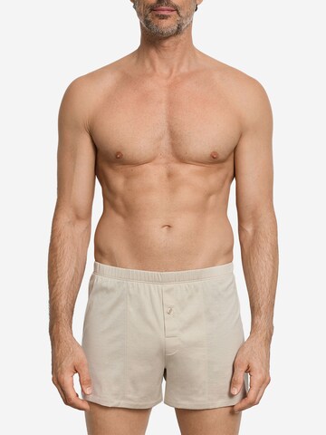 Hanro Boxer shorts ' Cotton Sporty ' in Beige: front
