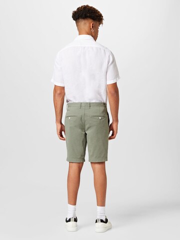 BOSS Regularen Chino hlače | zelena barva