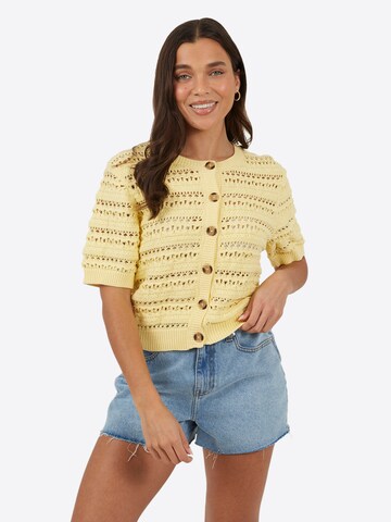 Giacchetta di BRAVE SOUL in giallo: frontale