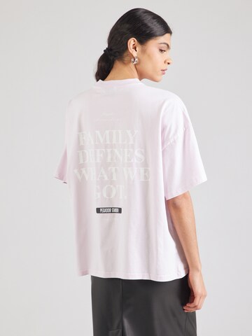 T-shirt oversize 'NENNO' Pegador en rose : devant