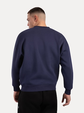 Smilodox Sweatshirt 'Riven' in Blauw