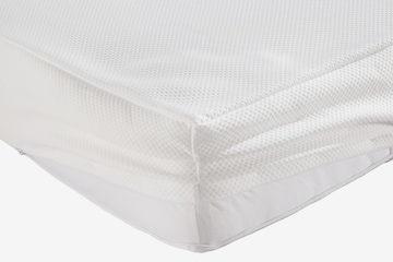 MY HOME Bed Sheet in White