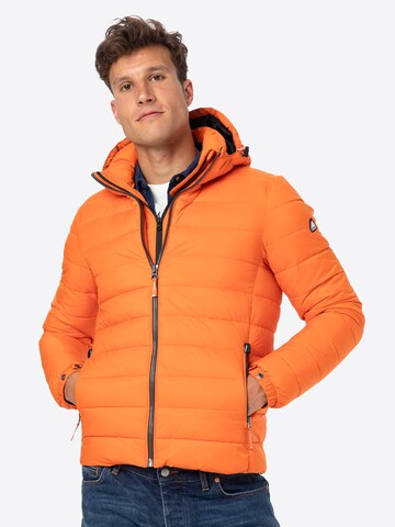 Superdry - Casaco meia-estação 'Fuji' em laranja: frente