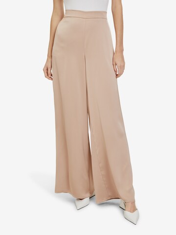 Wide Leg Pantalon Vera Mont en beige : devant