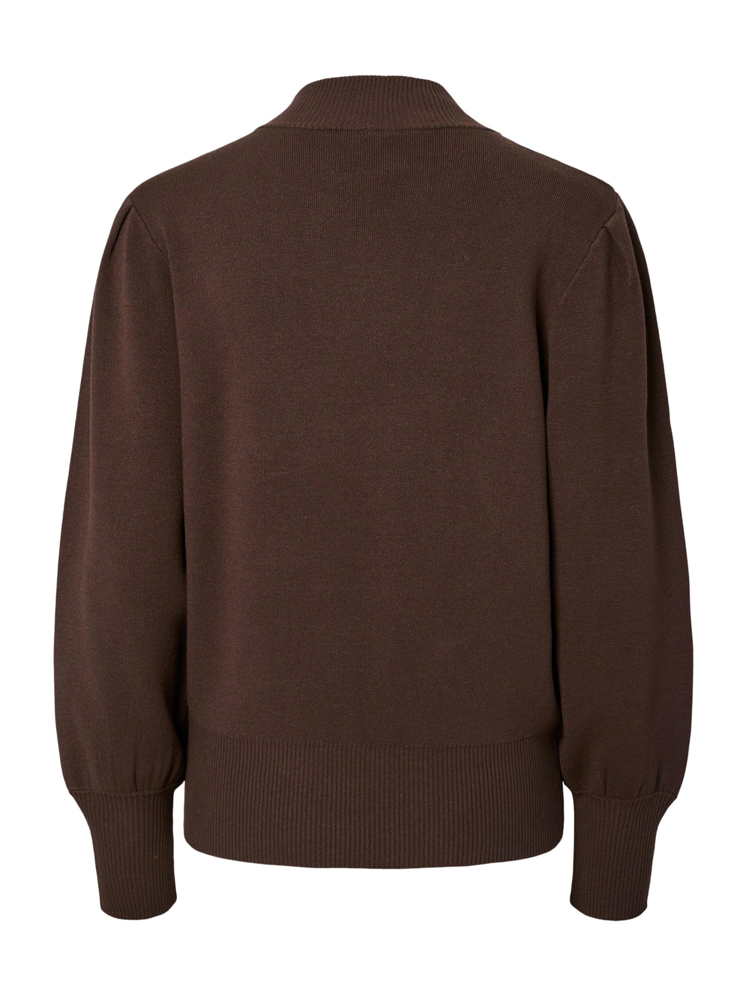 YAS Pullover 'YASFonny' in Braun