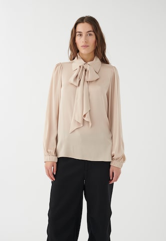 Camicia da donna 'Kikkidea' di Dea Kudibal in beige: frontale