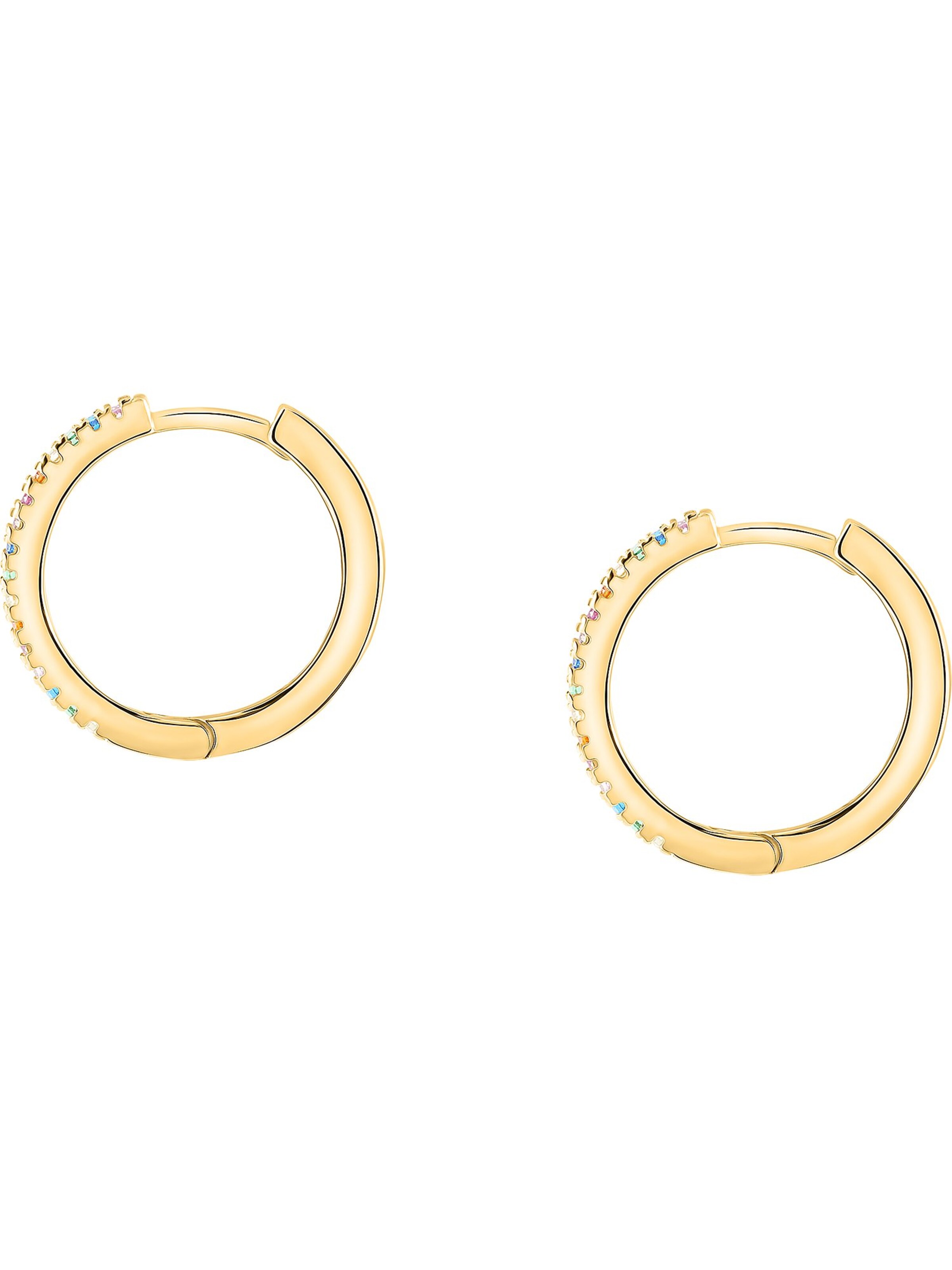 CHRIST Ohrringe in Gold