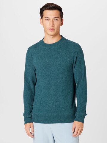 Pull-over DENHAM en bleu : devant