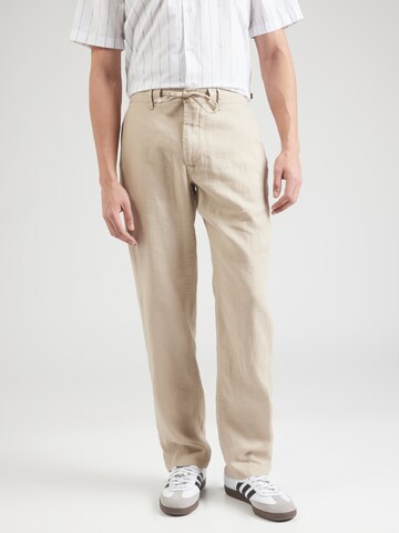 regular Pantaloni chino di GANT in beige: frontale