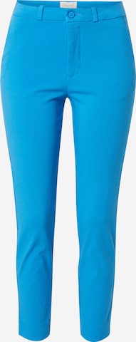 Freequent Chino Pants 'SOLVEJ' in Blue: front