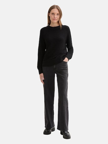 TOM TAILOR DENIM Trui in Zwart