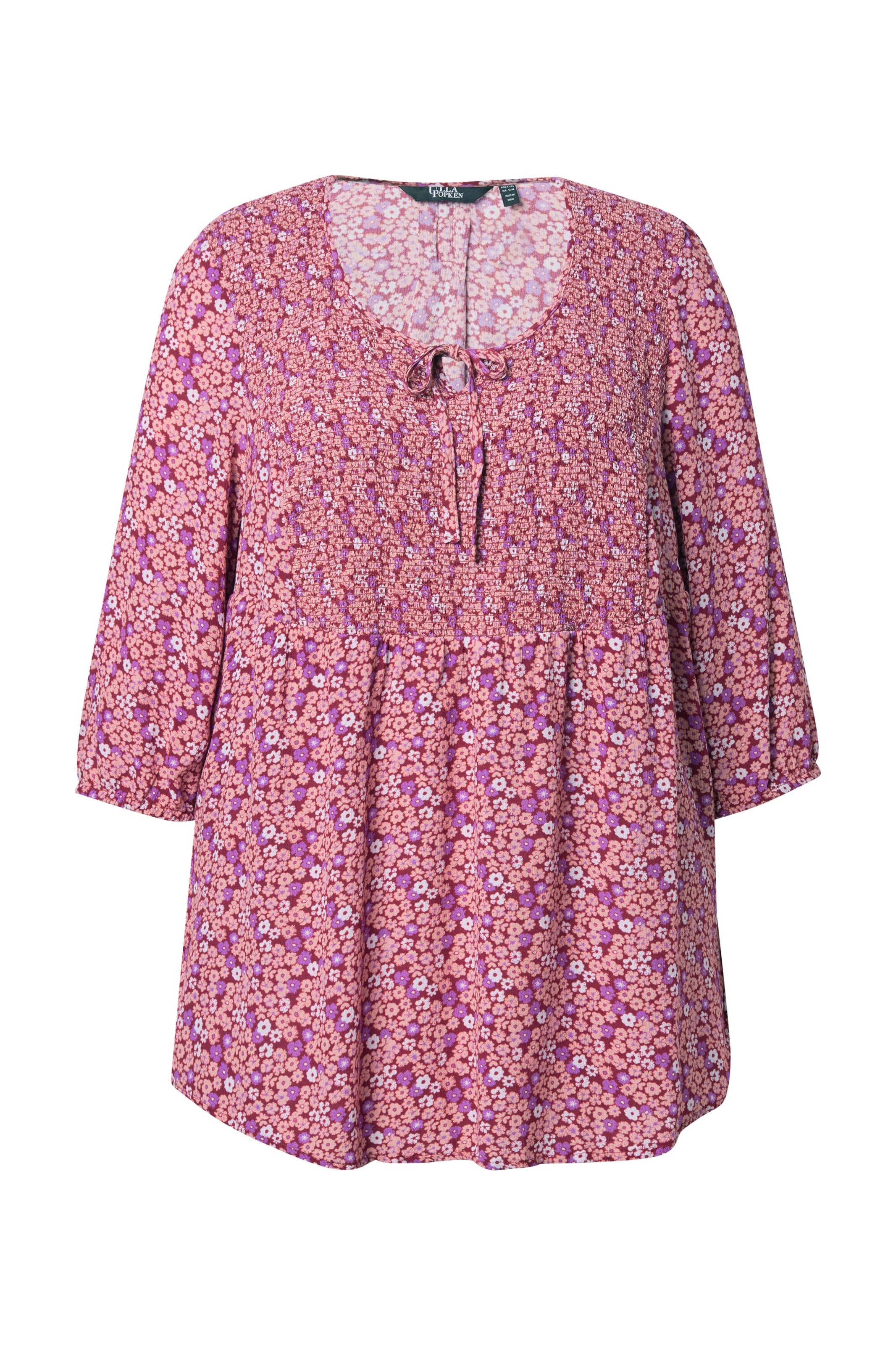 Ulla Popken Tuniek in Roze: voorkant