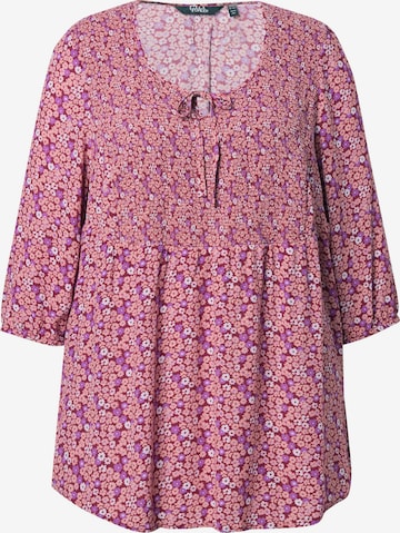 Tunique Ulla Popken en rose : devant