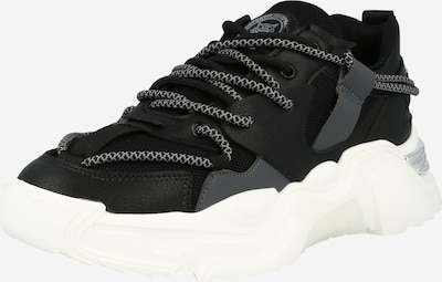 Plein Sport Sapatilhas baixas em preto / branco, Vista do artigo