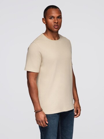Ombre Shirt in Beige: front