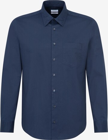 SEIDENSTICKER Button Up Shirt in Blue: front