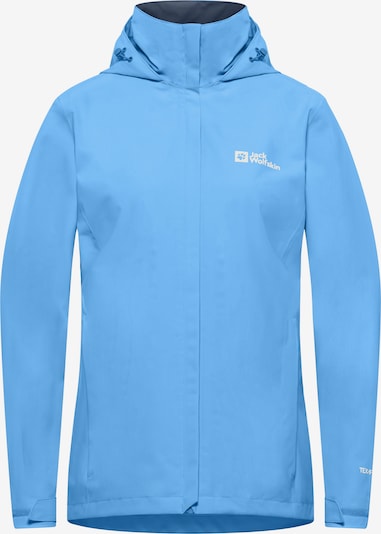 JACK WOLFSKIN Funktionsjacke in blau / weiß, Produktansicht