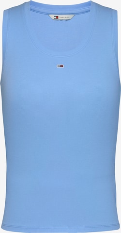 Tommy Jeans Топ 'ESSENTIAL' в Синий: спереди