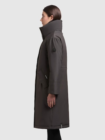 khujo Wintermantel 'Collie' in Grau