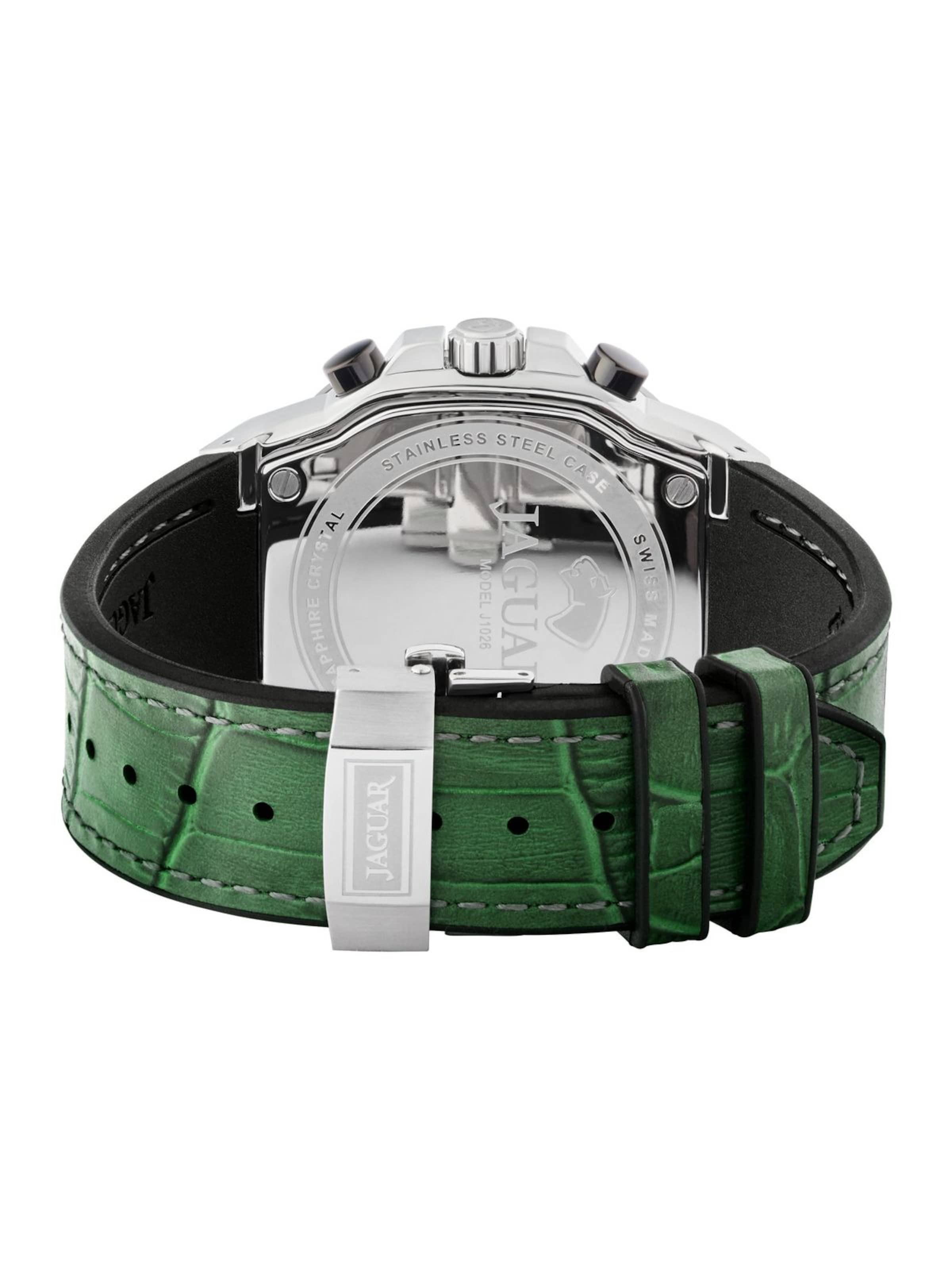 Jaguar Analog Watch in Green