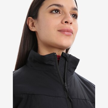 ICEBREAKER Prehodna jakna | črna barva