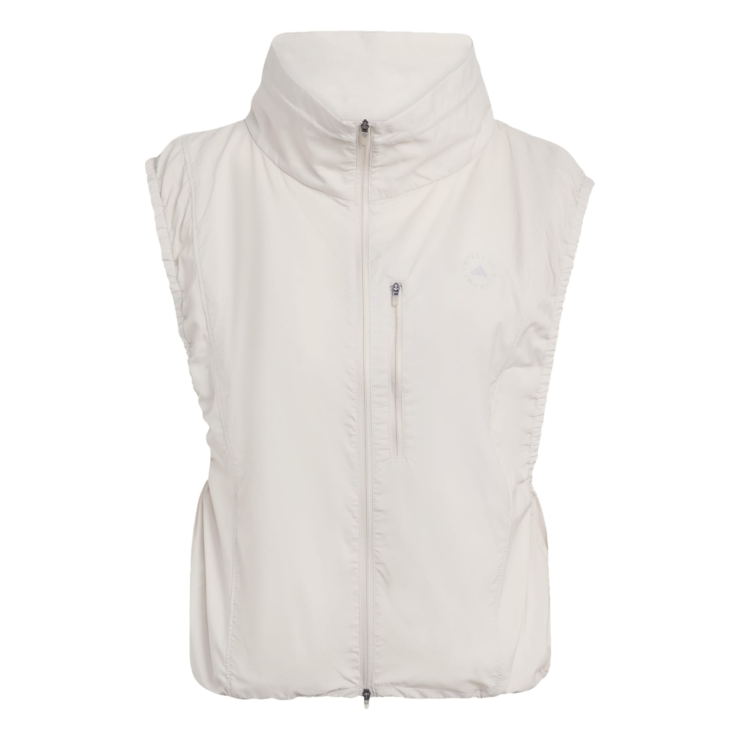 Gilet de sport ADIDAS BY STELLA MCCARTNEY en beige : devant