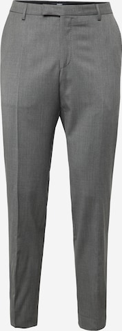 JOOP! Regular Trousers with creases '34Blayr' in Grey: front
