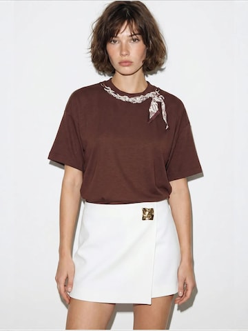 Bianco Lucci - Camisa 'T-Shirts' em castanho