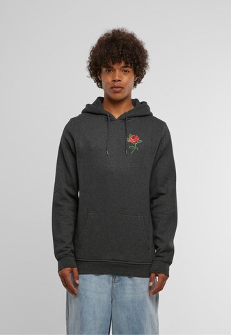 Mister Tee Regular fit Sweatshirt 'Rose' in Grey: front
