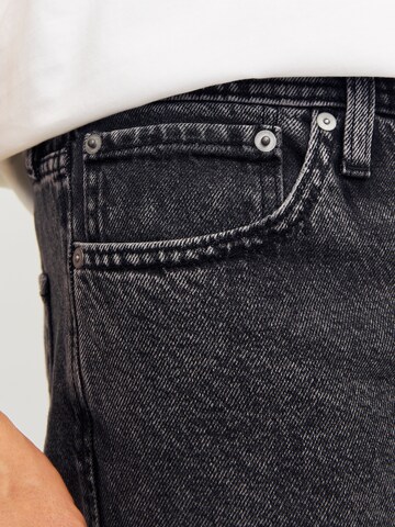 melns JACK & JONES Standarta Džinsi 'JJIEDDIE JJORIGINAL'