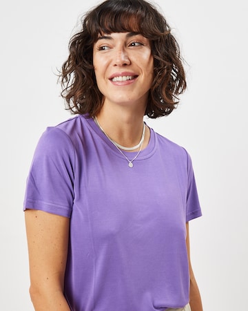 T-shirt 'Rynih' minimum en violet