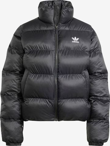 ADIDAS ORIGINALS - Chaqueta de entretiempo 'Adicolor' en negro: frente