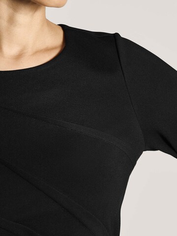Robe fourreau MADELEINE en noir