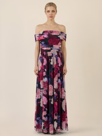 APART Abendkleid in Mischfarben: Vorderseite