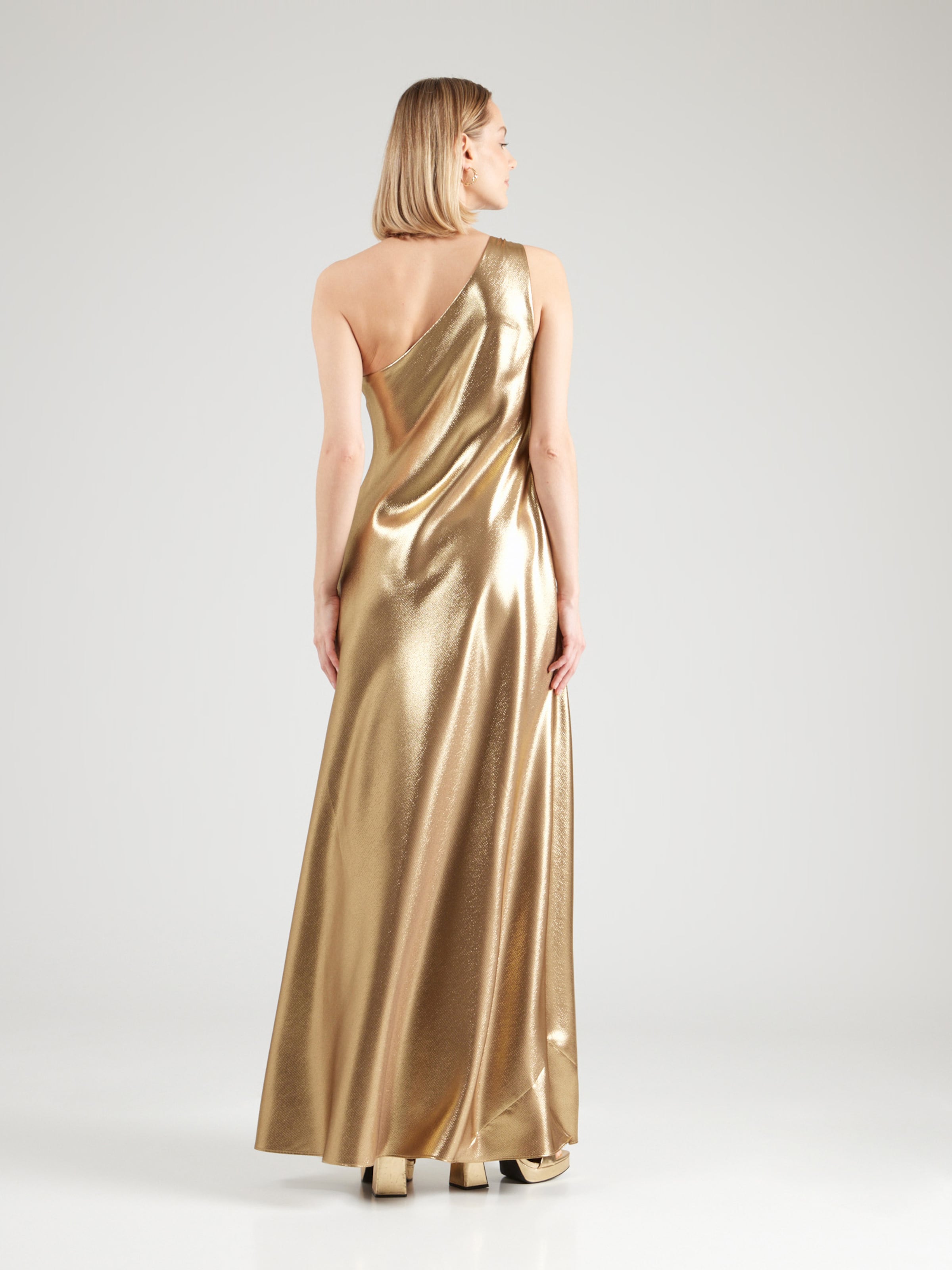 slim fit dress slacks Ralph Lauren 2009 Gold Beaded Gown – Worn by Megan Fox, Runway Couture –  RERACKED main image 0