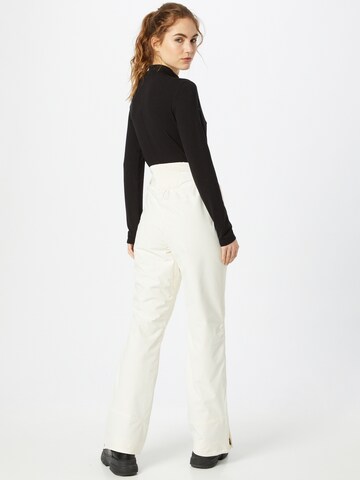 PROTEST Regular Workout Pants 'CINNAMON' in White