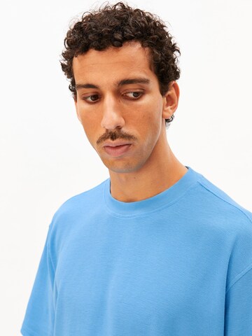 ARMEDANGELS Shirt 'MAARKOS' in Blue: front