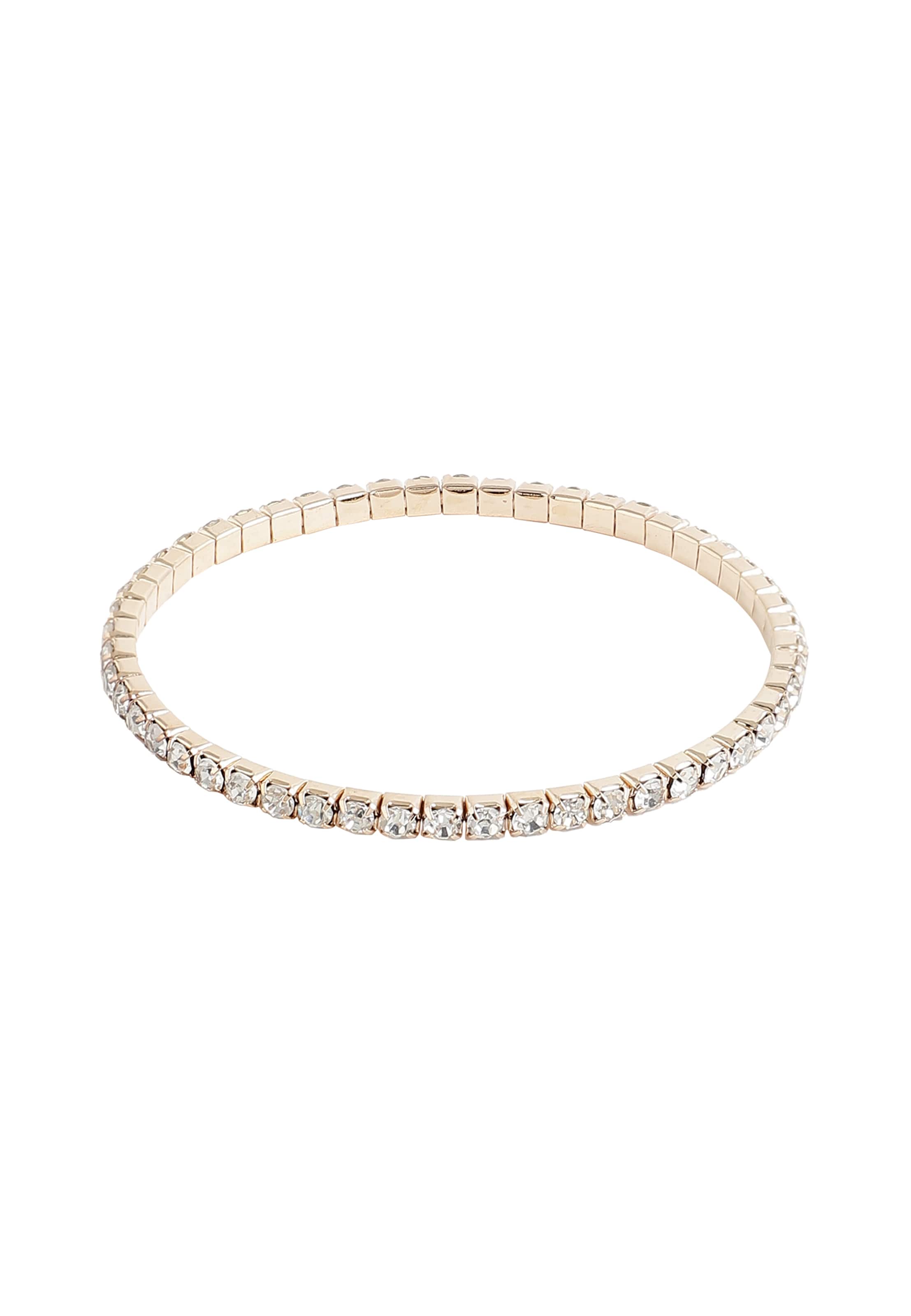 SOHI Armband 'Kiersten' in Goud: voorkant