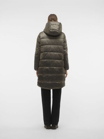 VERO MODA Winter Coat in Green