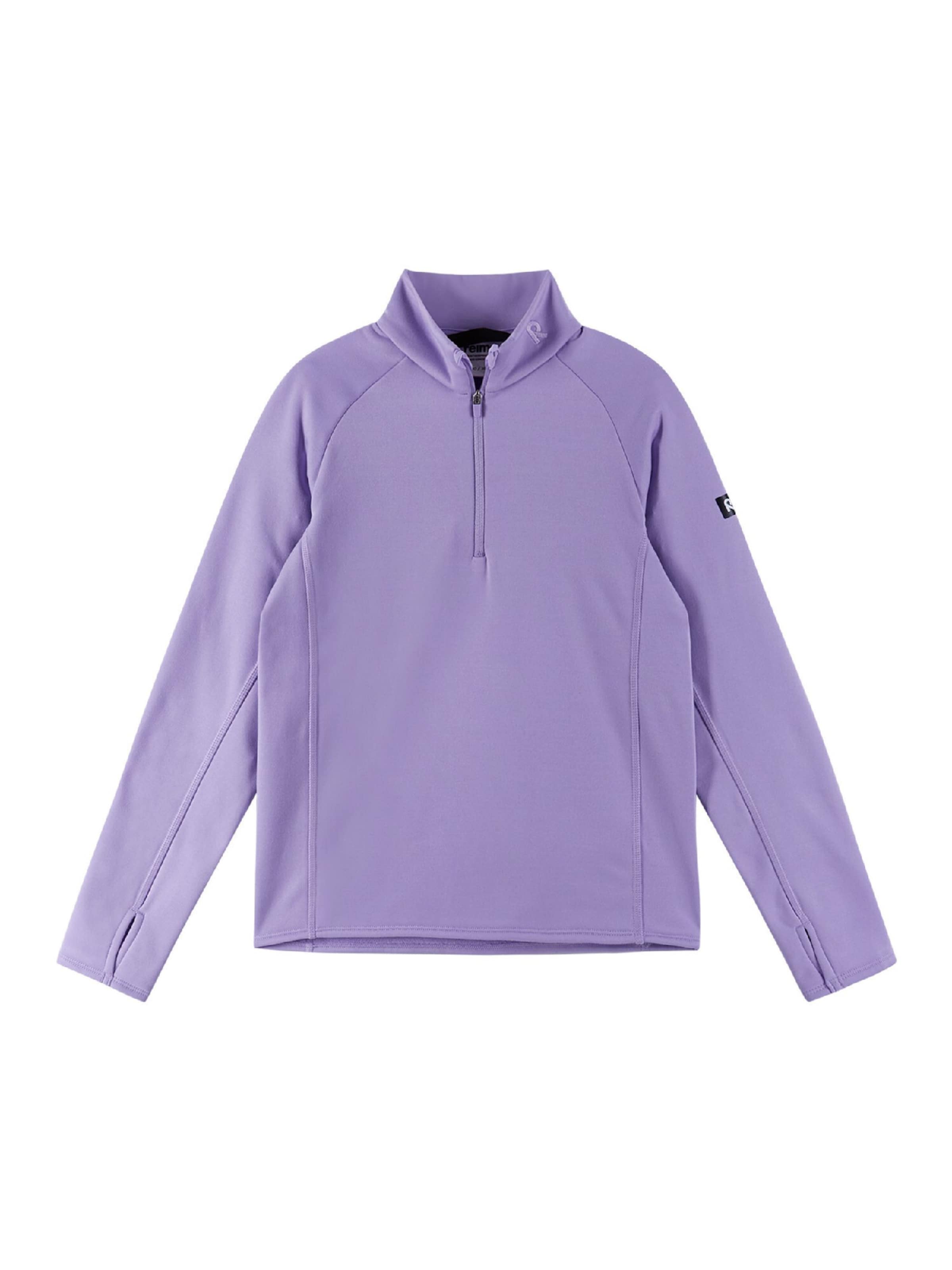 Reima Fleecejacke in Lila: Vorderseite
