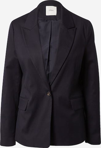 s.Oliver BLACK LABEL Blazers in Blauw: voorkant