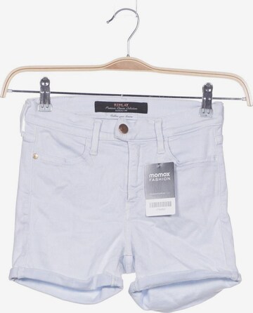 REPLAY Shorts in XXXS in Blue: front