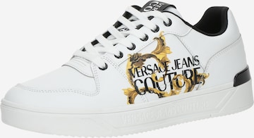 Versace Jeans Couture Matalavartiset tennarit 'STARLIGHT' värissä valkoinen: etupuoli