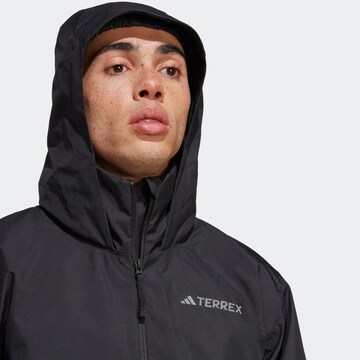 ADIDAS TERREX Outdoorjacke in Schwarz